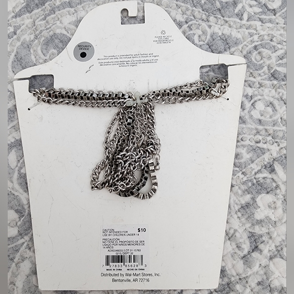 3 necklaces in 1! Silver necklace set. - Picture 3 of 3